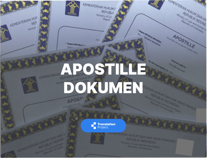 apostille dokumen translation project