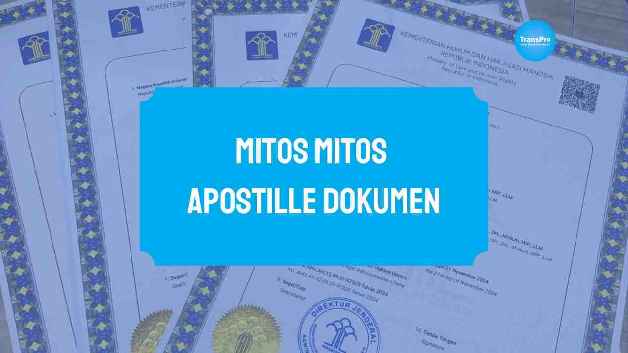 Mitos Mitos Apostille Dokumen