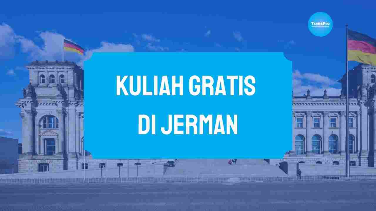 Kuliah Gratis di Jerman