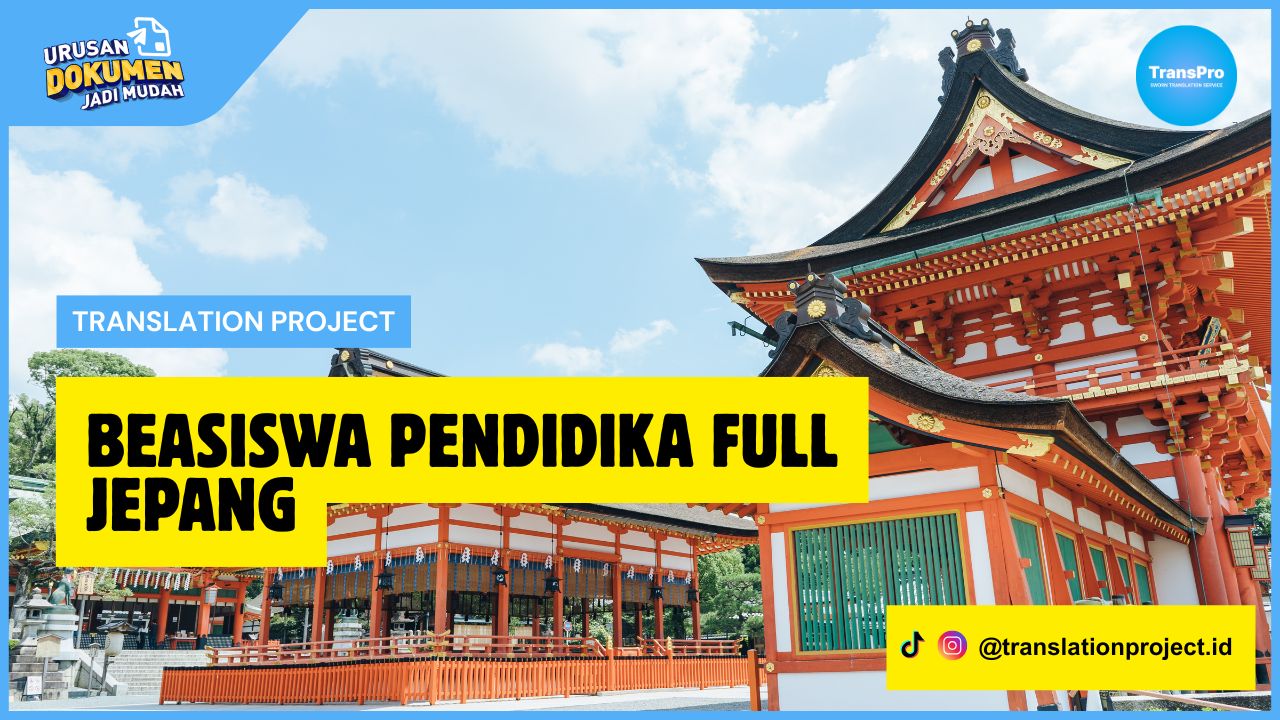 Beasiswa Pendidika Full Jepang