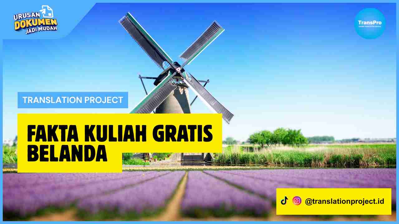 Fakta Kuliah Gratis Belanda