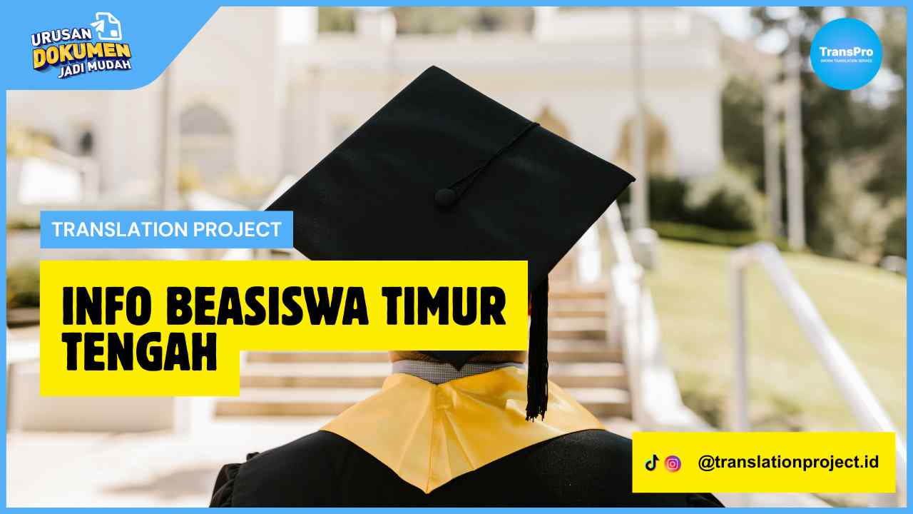 Info Beasiswa Timur Tengah