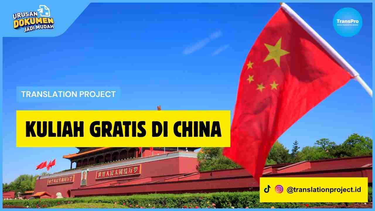 Kuliah Gratis di China