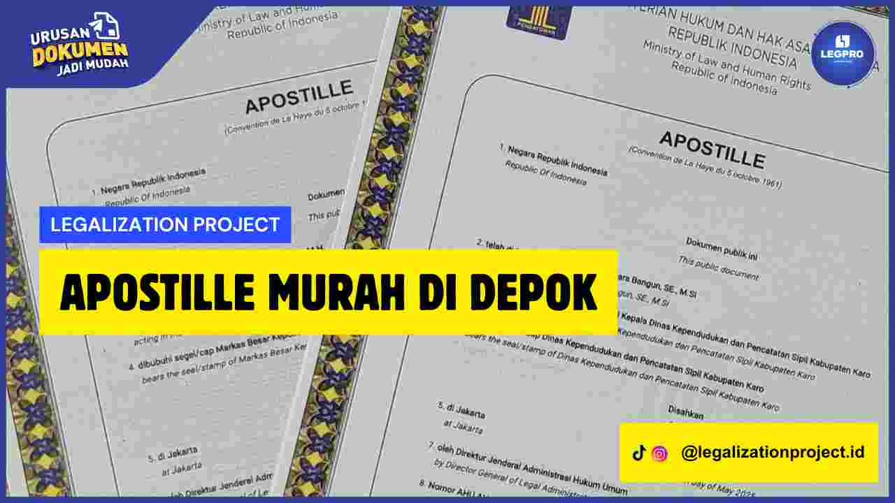Apostille Murah di Palembang