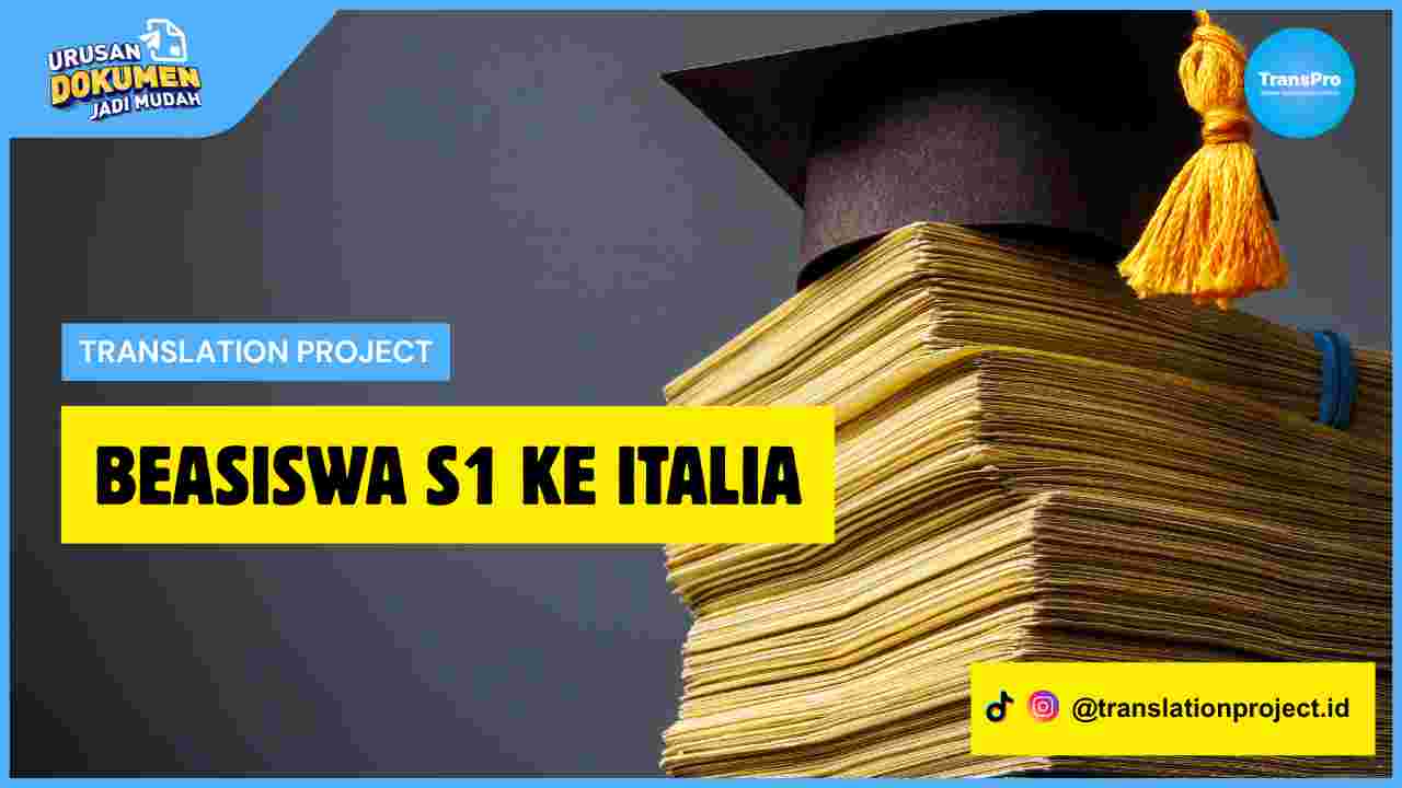 Beasiswa S1 ke Italia