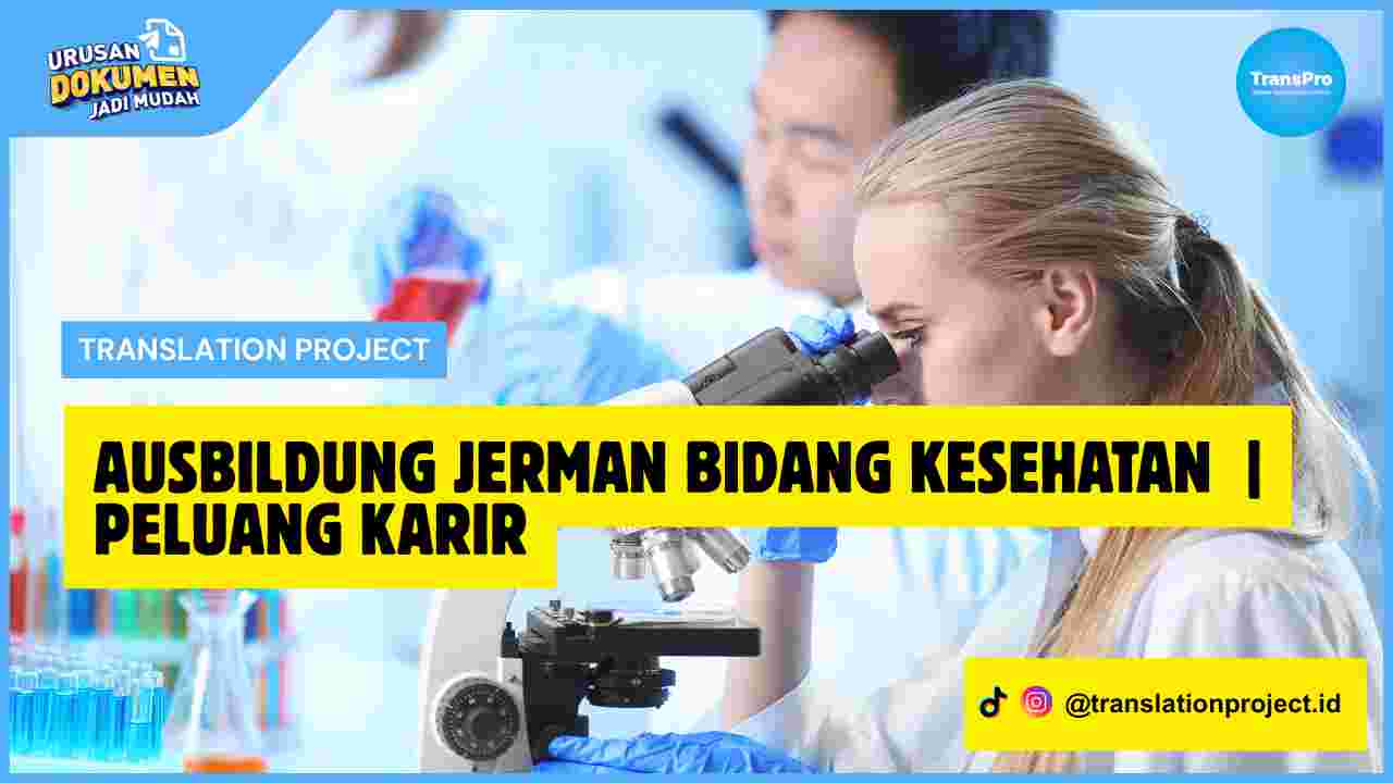 Ausbildung Jerman Bidang Kesehatan