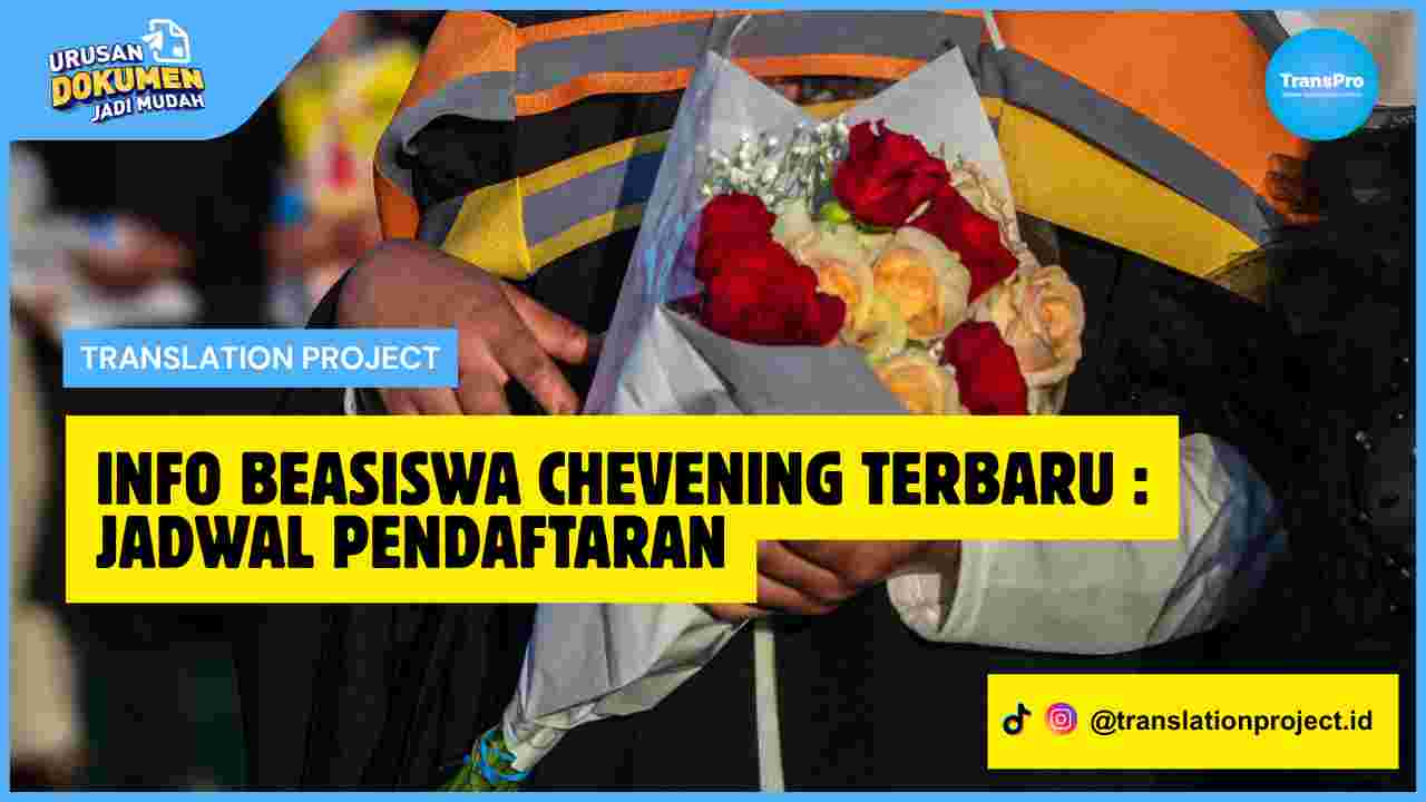 Info Beasiswa Chevening Terbaru