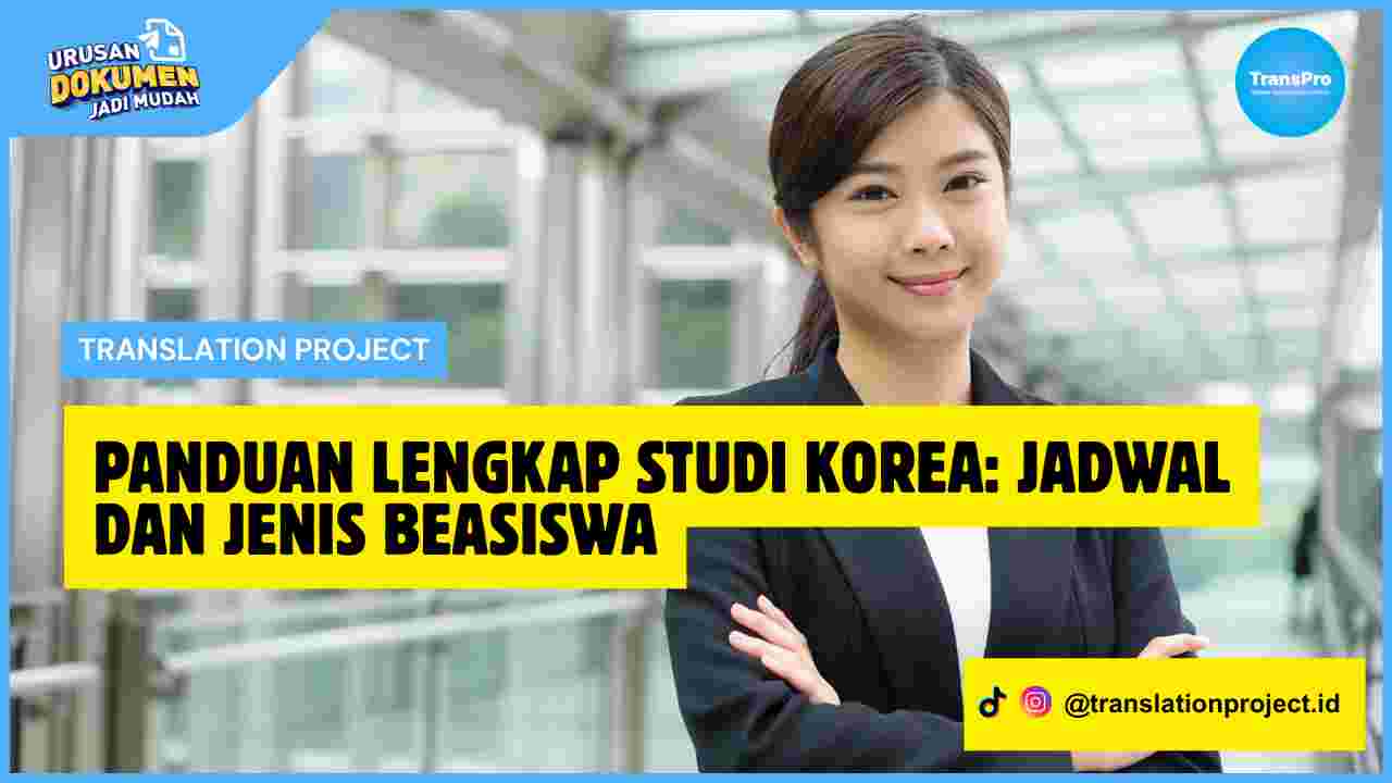 Panduan Lengkap Studi Korea