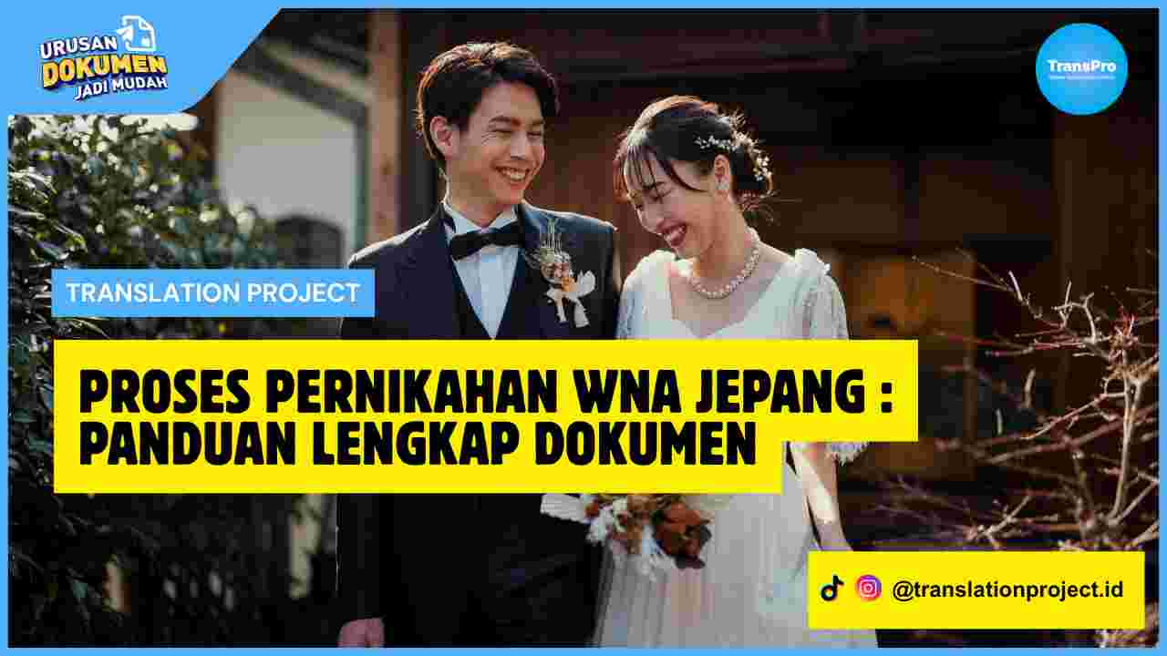 Proses Pernikahan WNA Jepang