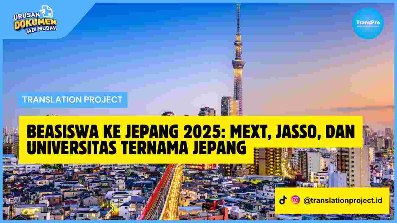 Beasiswa ke Jepang 2025