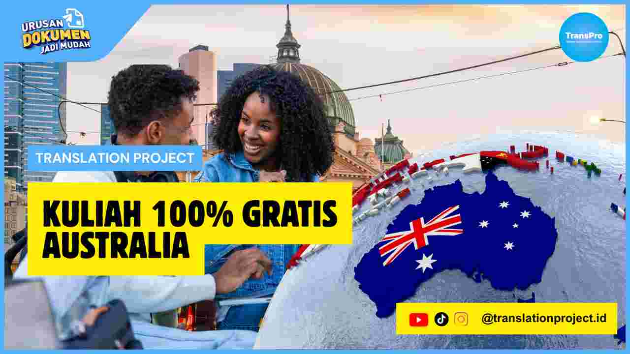 Kuliah 100% Gratis Australia