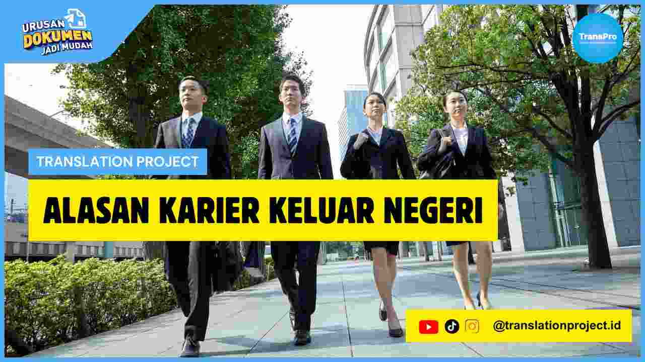 Alasan Karier Keluar Negeri