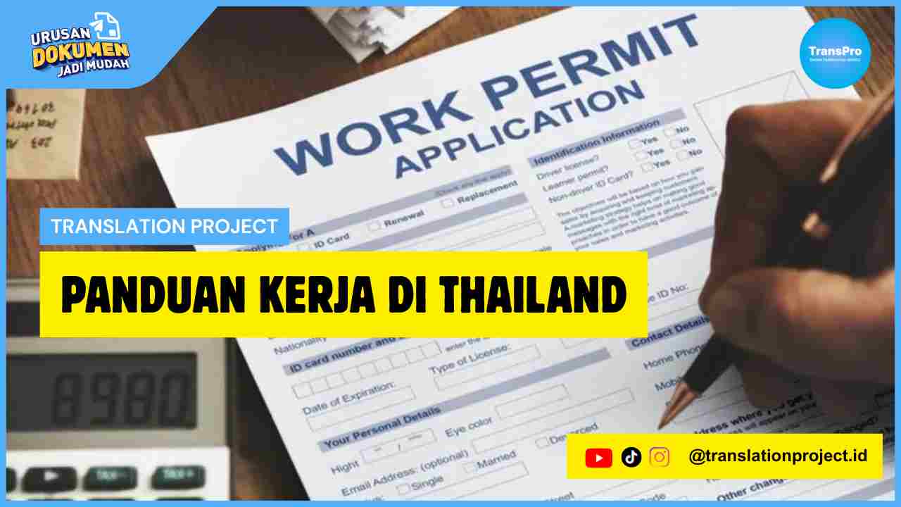 Panduan Kerja di Thailand