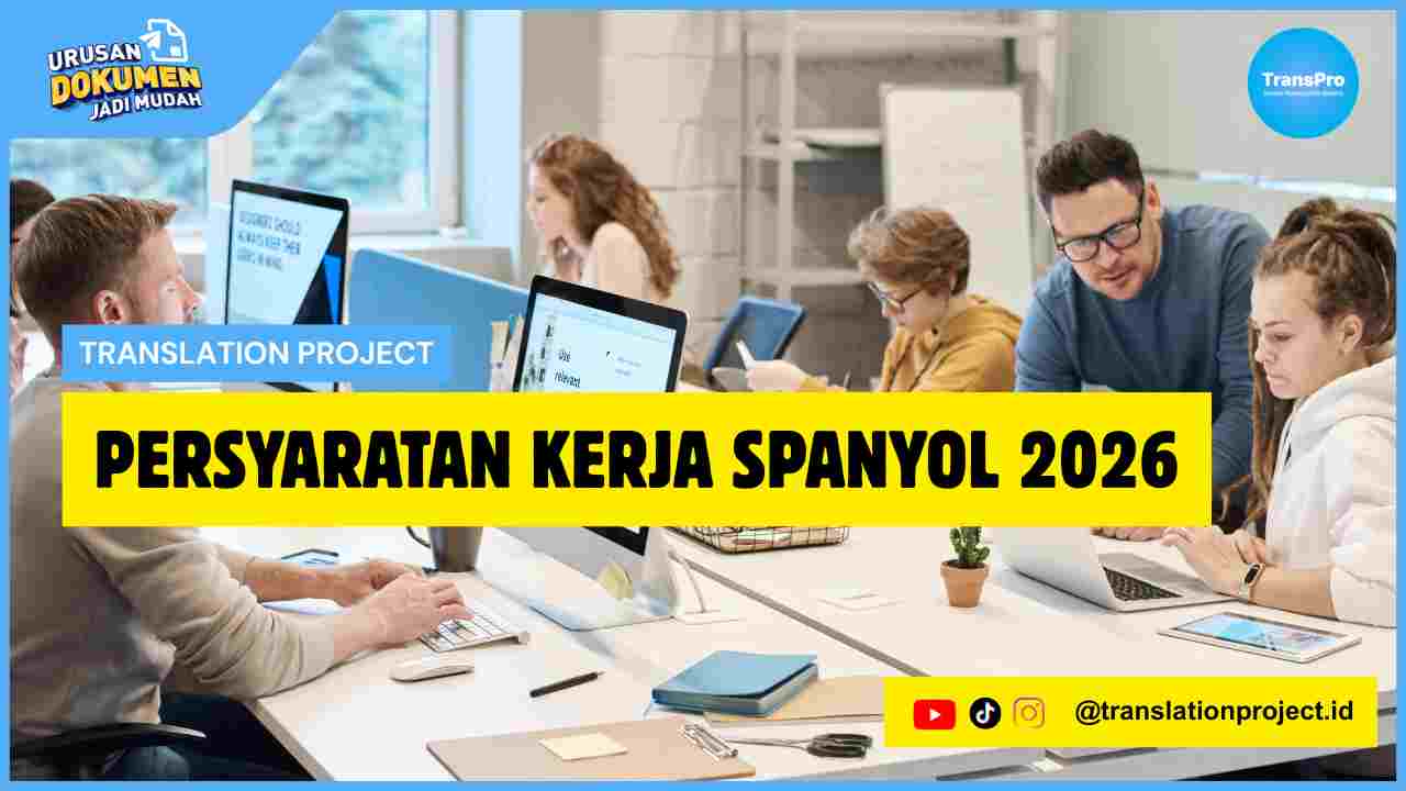 Persyaratan Kerja Spanyol 2026