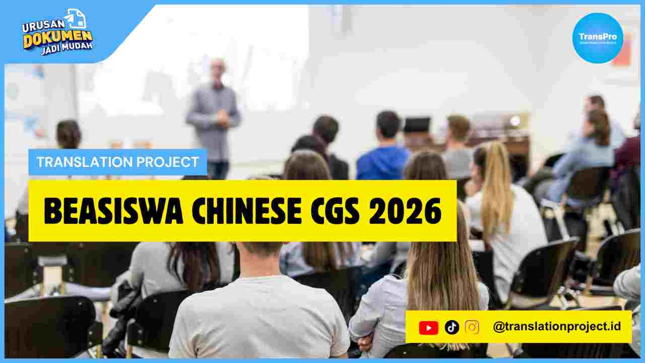 Beasiswa Chinese CGS 2026