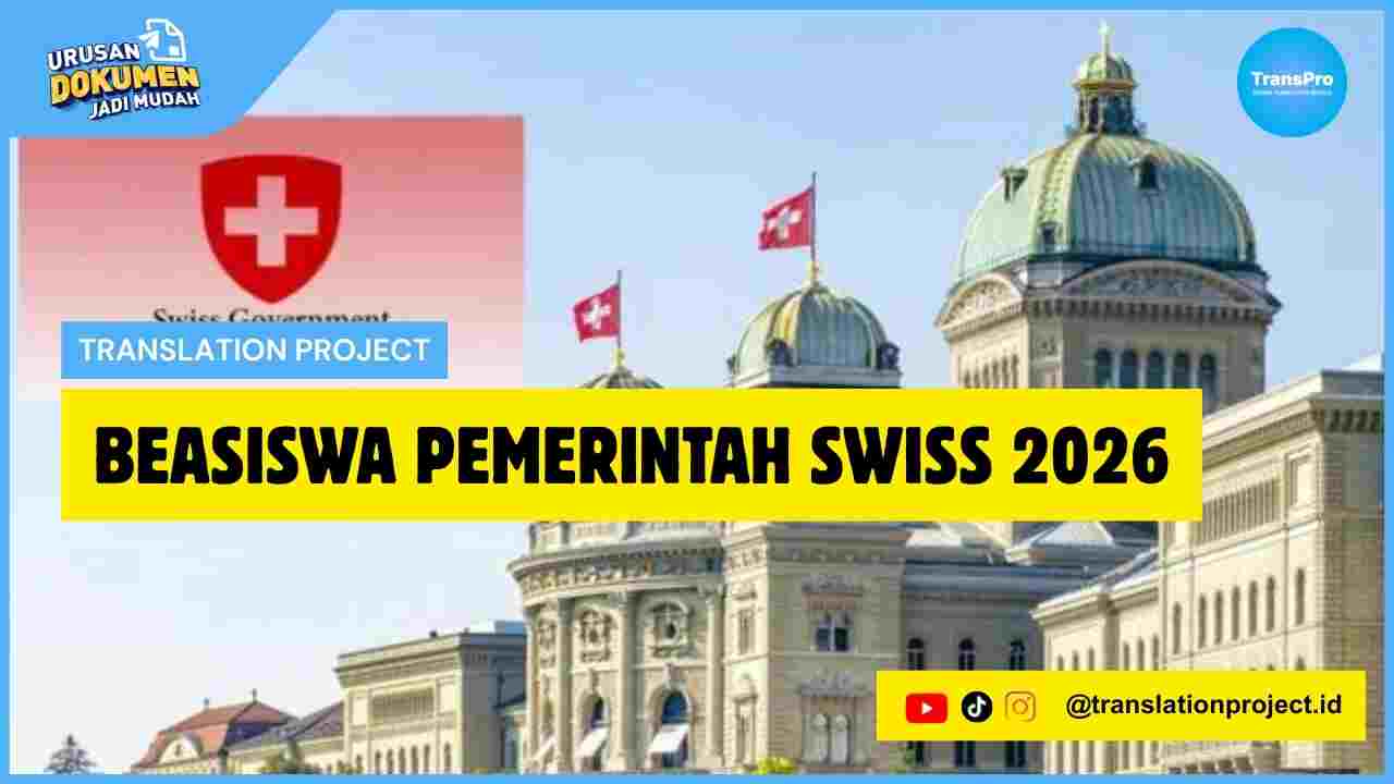 Beasiswa Pemerintah Swiss 2026