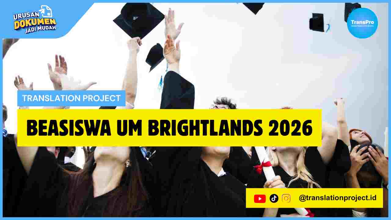 Beasiswa UM Brightlands 2026