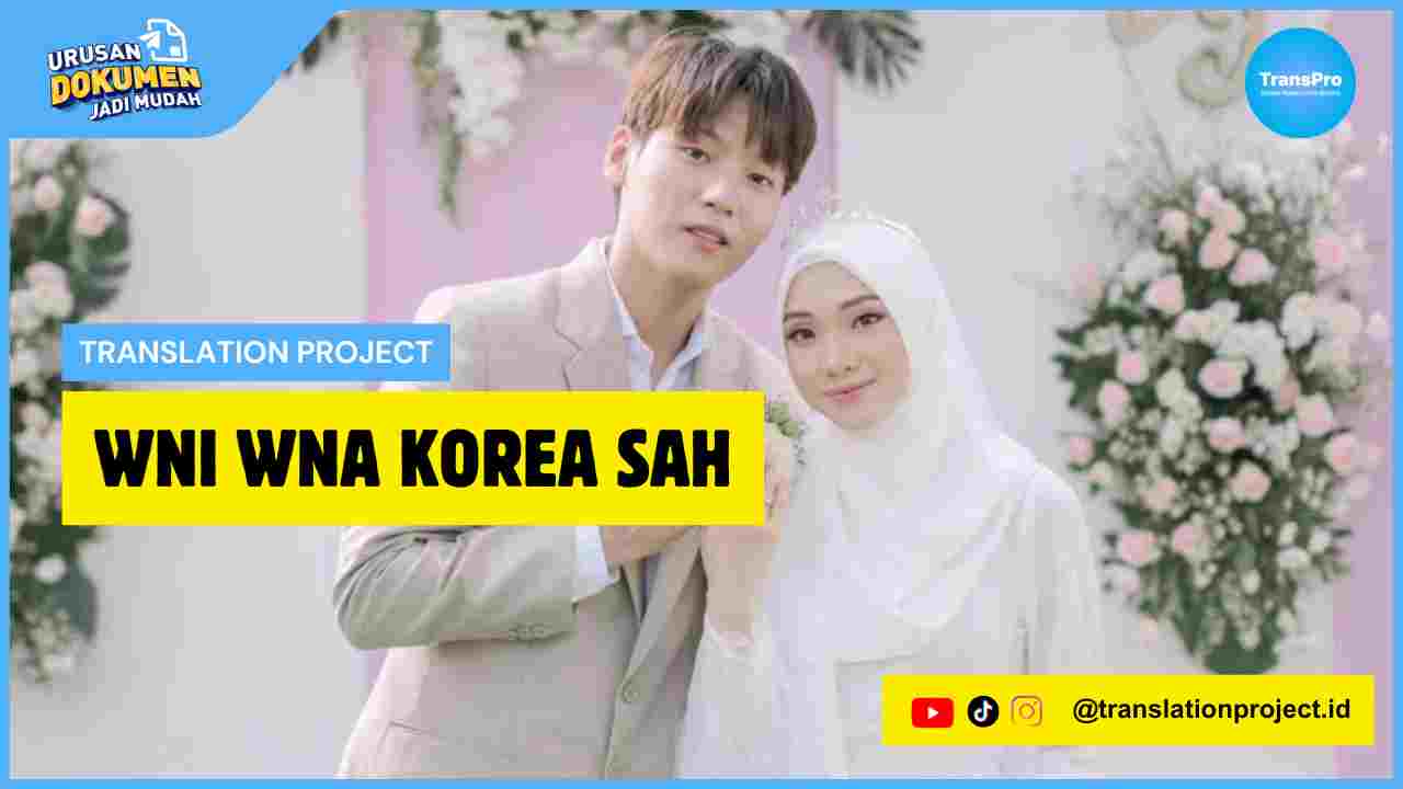 WNI WNA Korea Sah