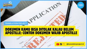 Contoh Dokumen Wajib Apostille