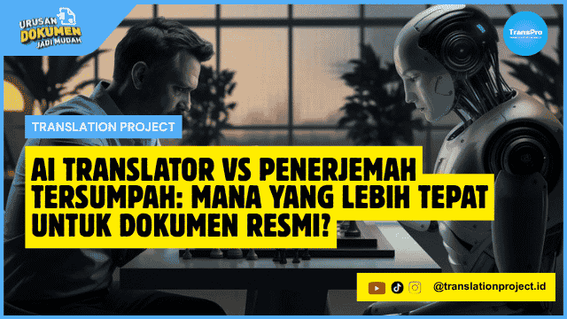 AI Translator vs Penerjemah Tersumpah
