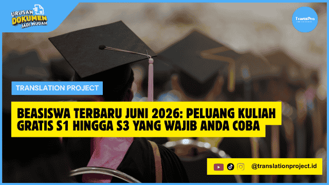 Beasiswa Terbaru Juni 2026