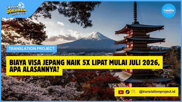 Biaya Visa Jepang Naik 5x Lipat