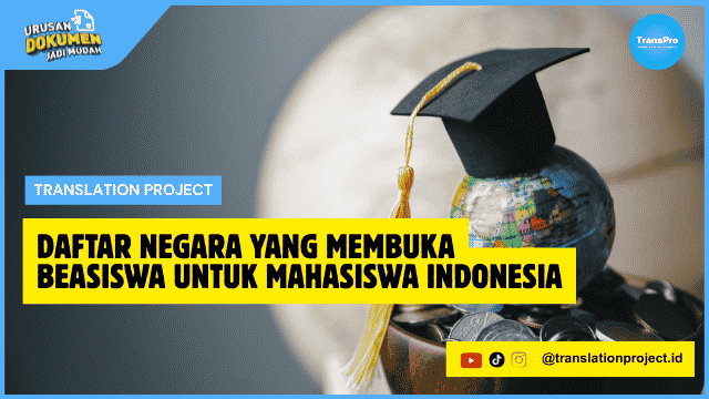Daftar Negara yang Membuka Beasiswa