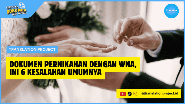 Dokumen Pernikahan dengan WNA
