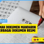 Penerjemah Dokumen Mandarin Penerjemah Dokumen Mandarin untuk Berbagai Dokumen Resmi