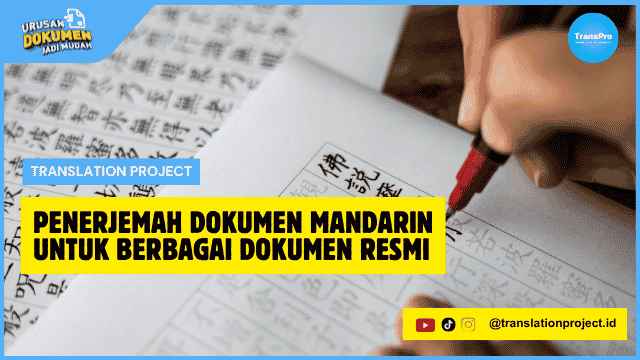 Penerjemah Dokumen Mandarin